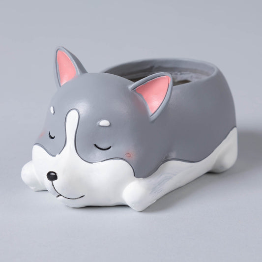 Sleepy Puppy Planter