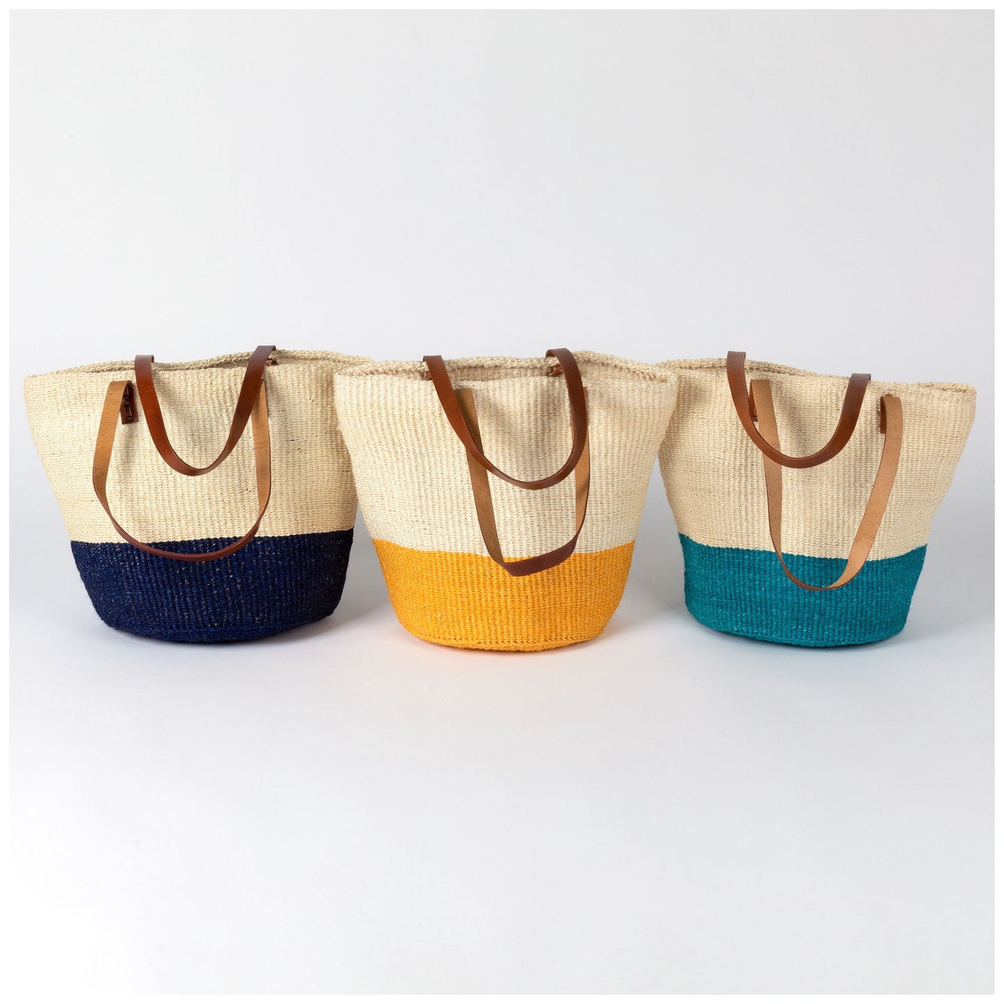 Bamboula Sisal Colorblock Tote