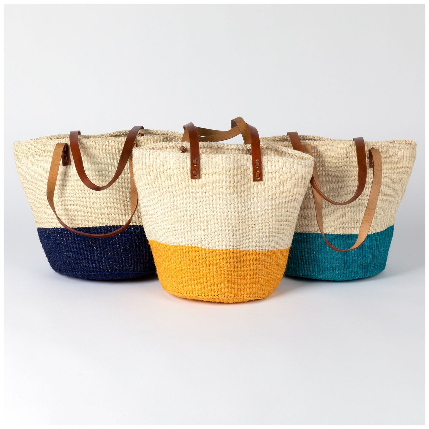 Bamboula Sisal Colorblock Tote