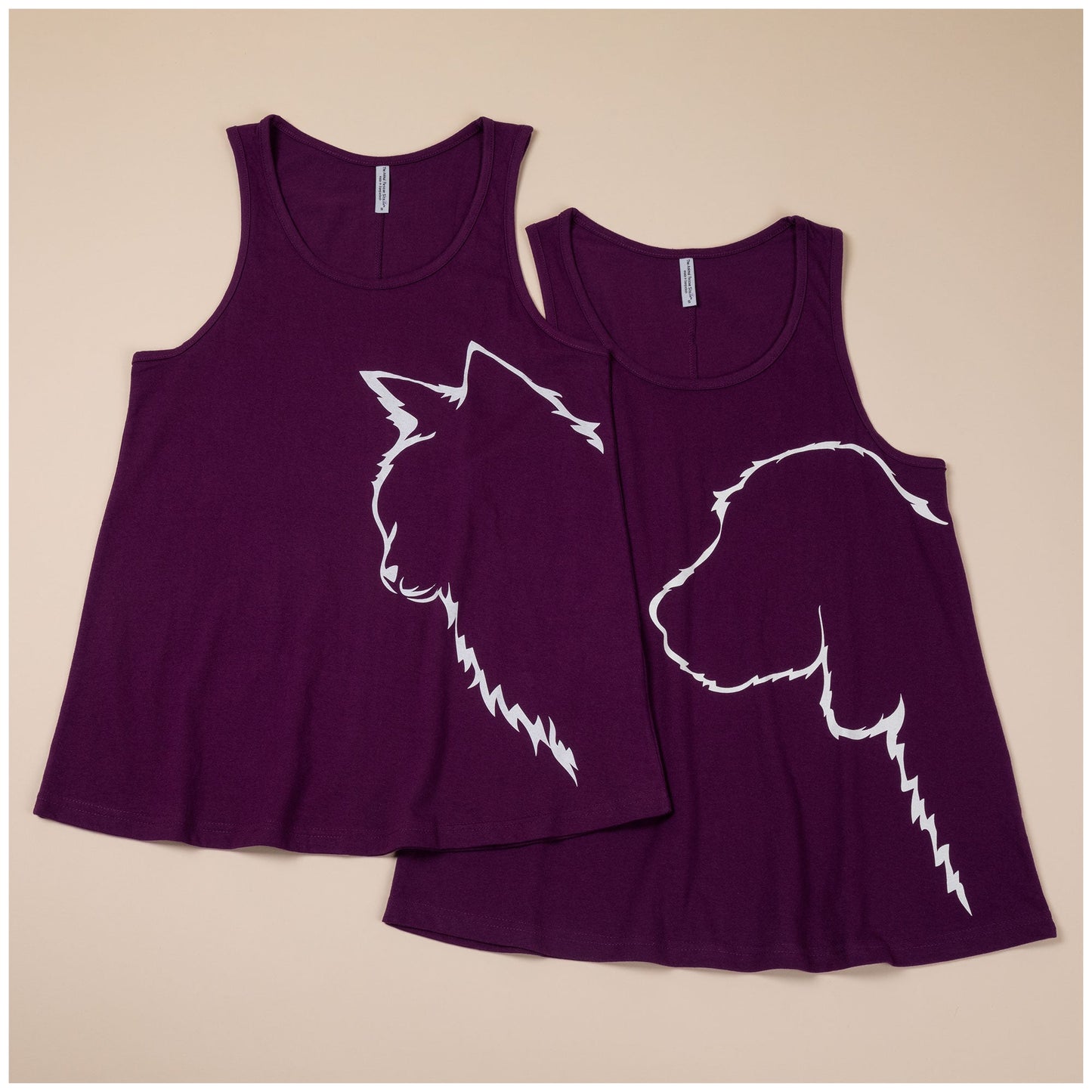 Pet Silhouette Tank Top