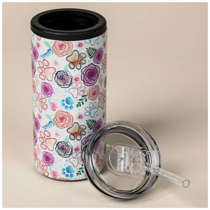 2-in-1 Stainless Steel Skinny Can Cooler & Travel Tumbler