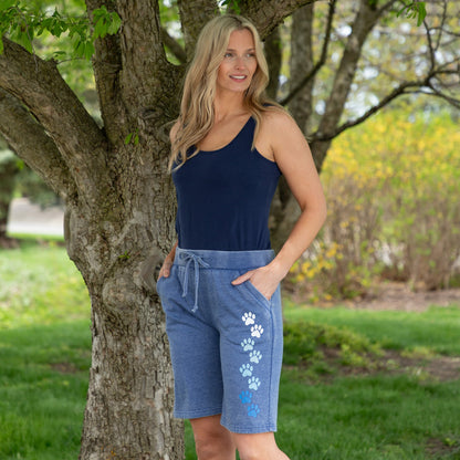 Walking Paws Burnout Board Shorts