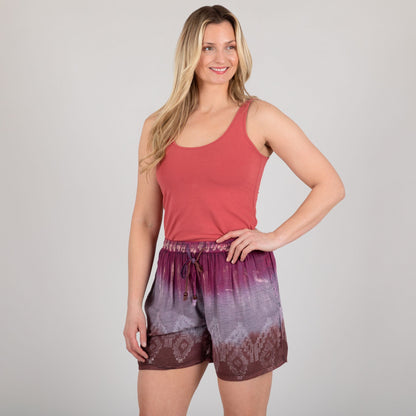 Earthbound Hand Dyed Drawstring Shorts