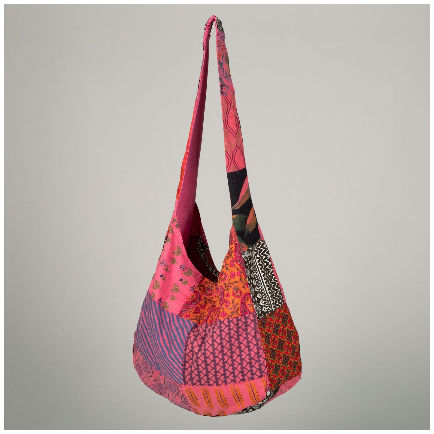 Handmade Patchwork Hobo Bag