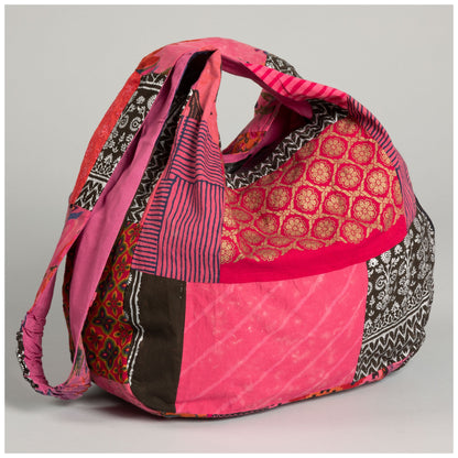 Handmade Patchwork Hobo Bag