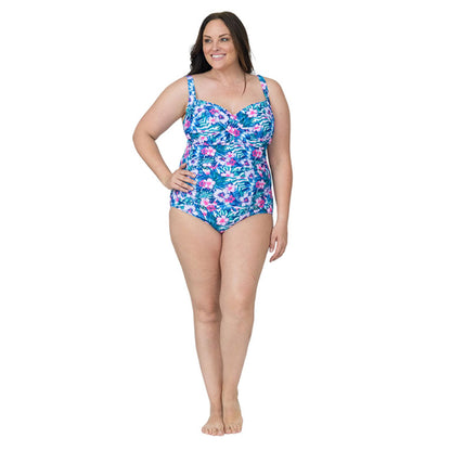 Caribbean Sand&trade; Full Coverage One Piece Swimsuit