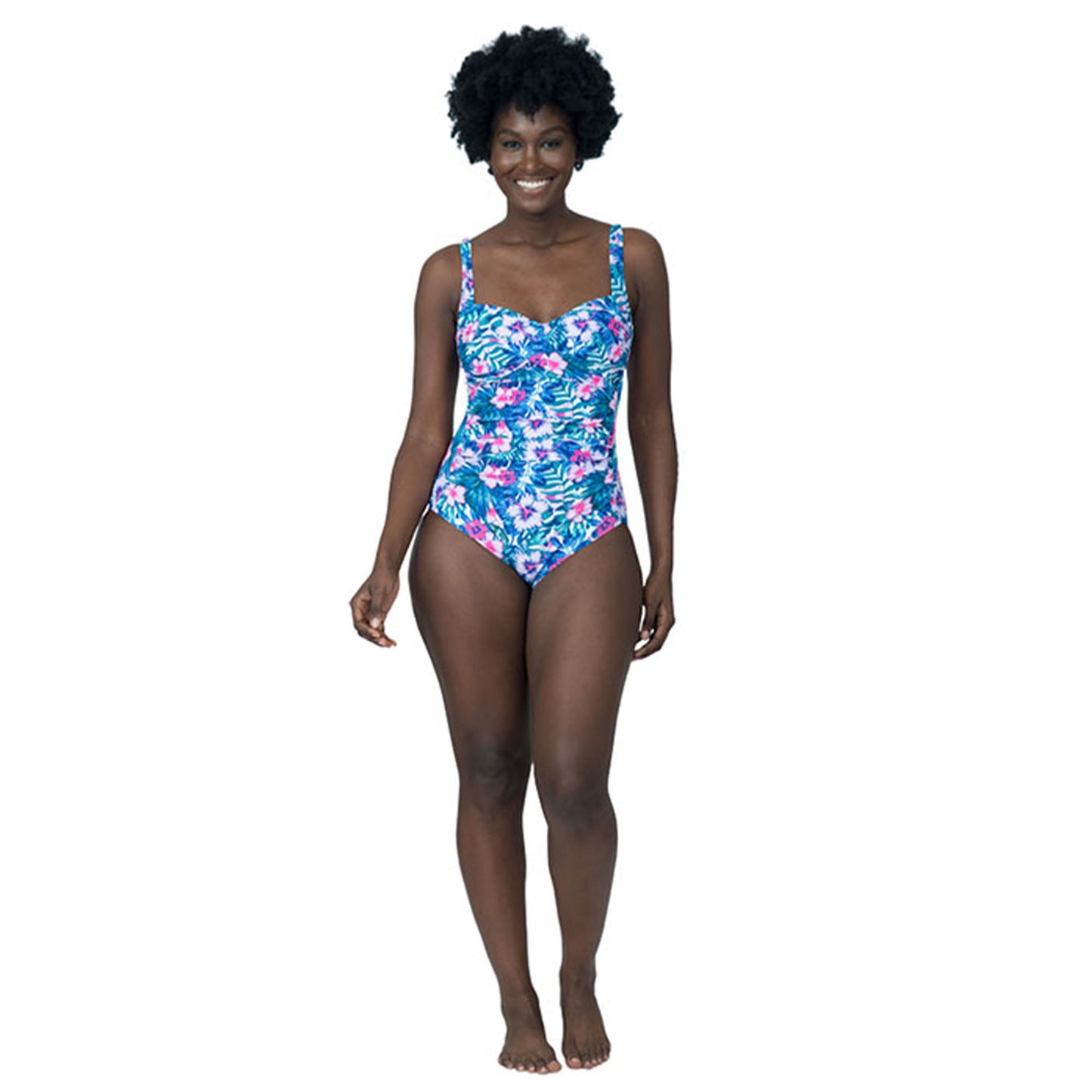 Caribbean Sand&trade; Full Coverage One Piece Swimsuit