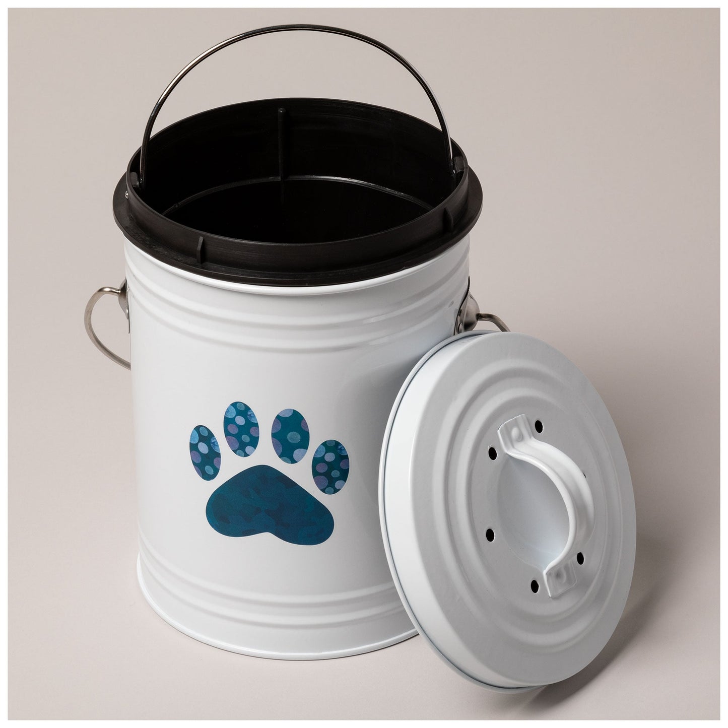 Paw Print Countertop Compost Bin