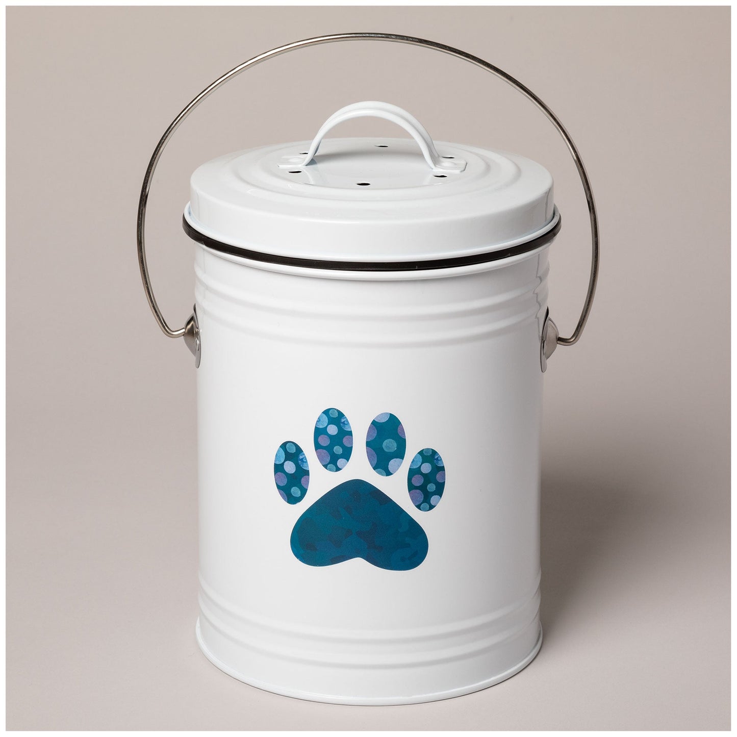 Paw Print Countertop Compost Bin