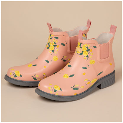 Jambu&trade; Chelsea Floral Waterproof Rain Boots