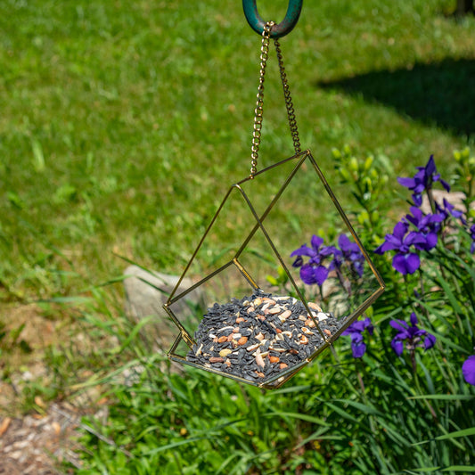 Open Air Glass Bird House