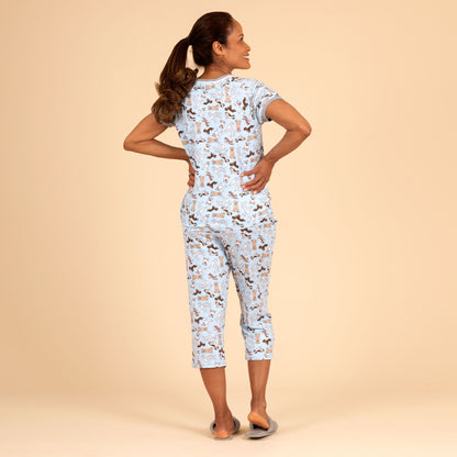 Dog Fun Capri Pajama Set