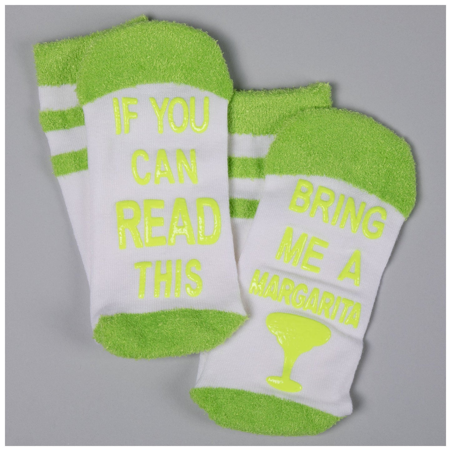 Neon Margarita Crew Socks