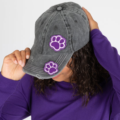 Paw Print Baseball Hat