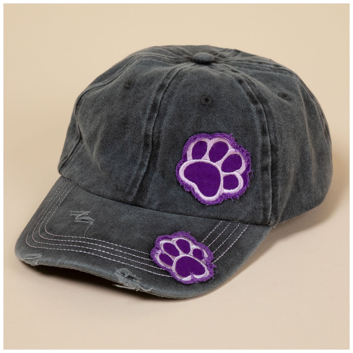 Paw Print Baseball Hat