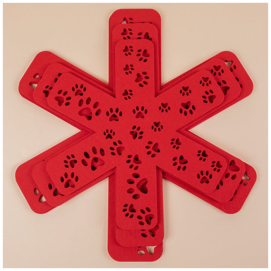 Paw Print Pot & Pan Protector Set