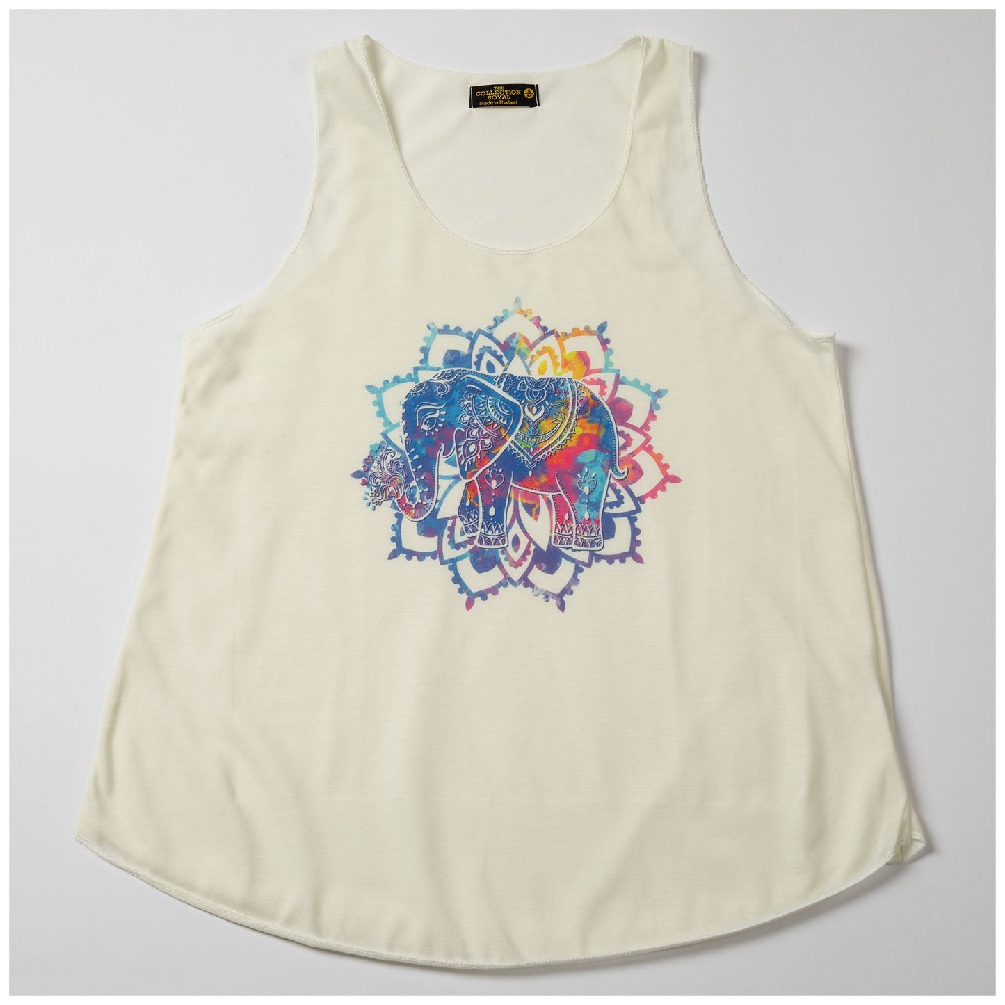 Mandala Elephant Tank Top