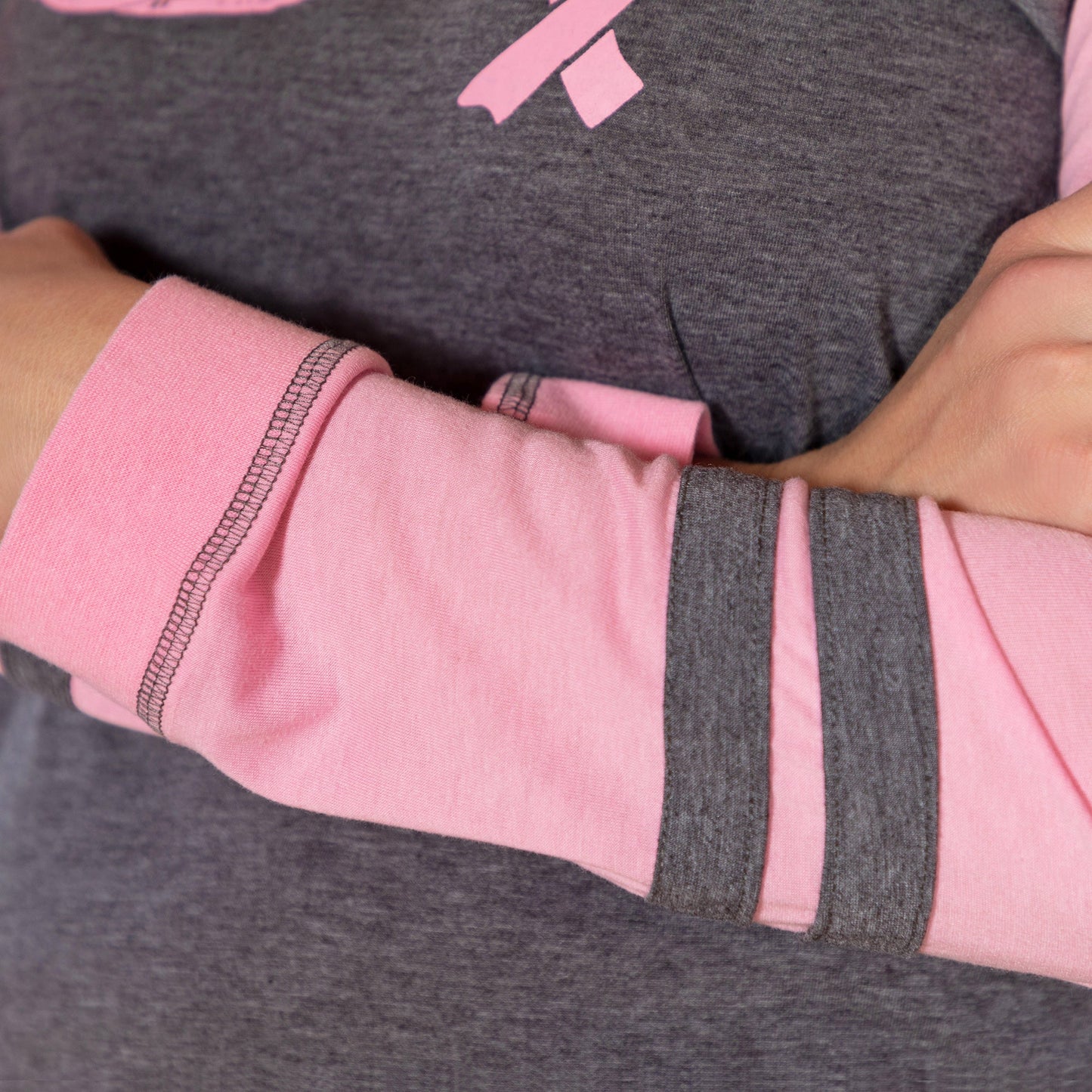 Believe Pink Ribbon Hooded Tee