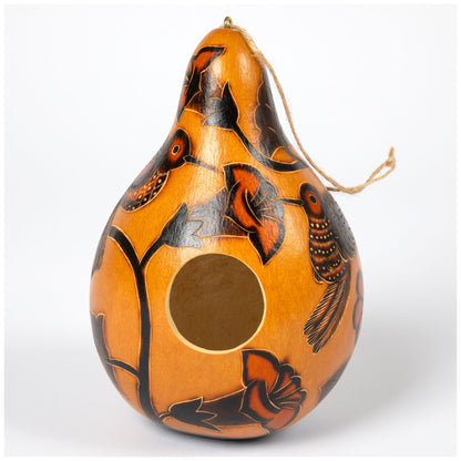 Hand Painted Gourd Birdhouse