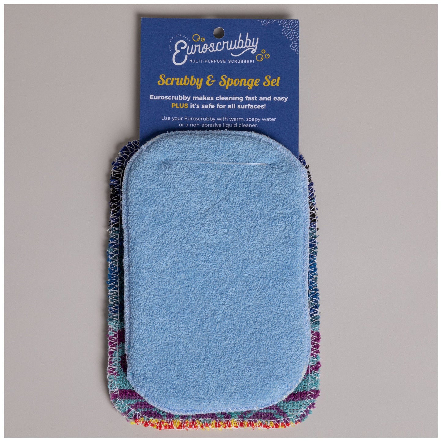 Euroscrubby Multi-Purpose Scrubber & Sponge Set