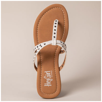 Corkys T-Strap Fashion Flip Flops