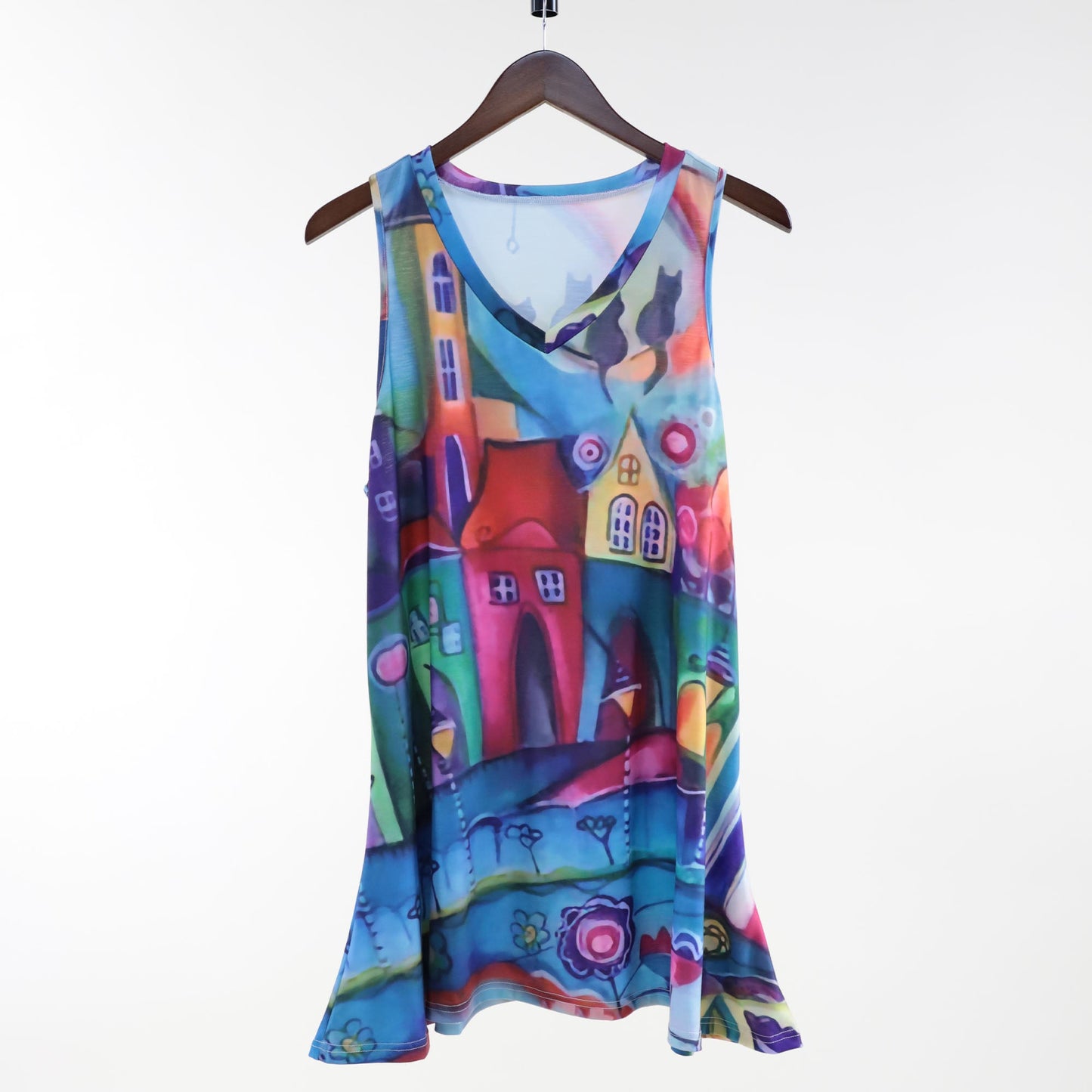 Museum Collection Van Gogh Sleeveless Tunic Dress