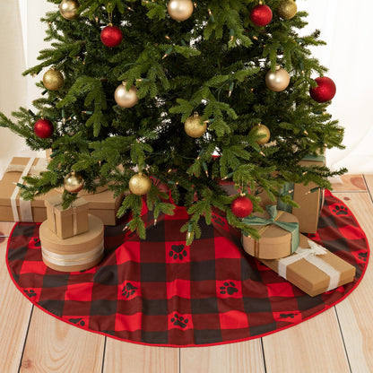 Pets & Paws Christmas Tree Skirt