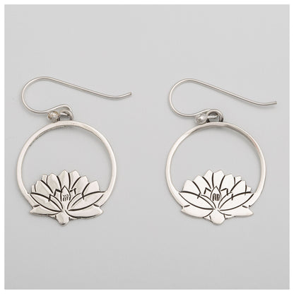 Blooming Flowers Sterling Earrings