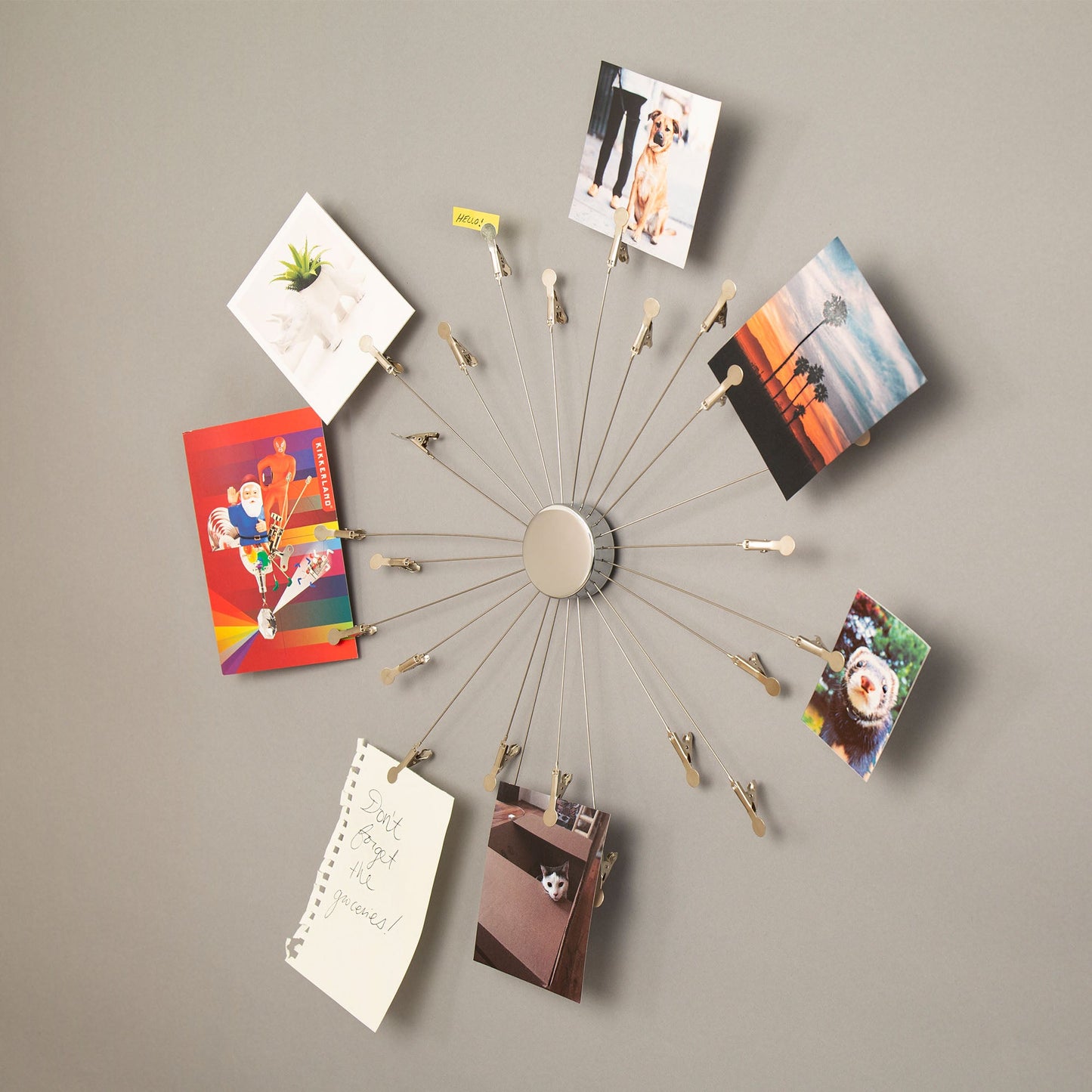 Sunburst Photo/Memo Holder