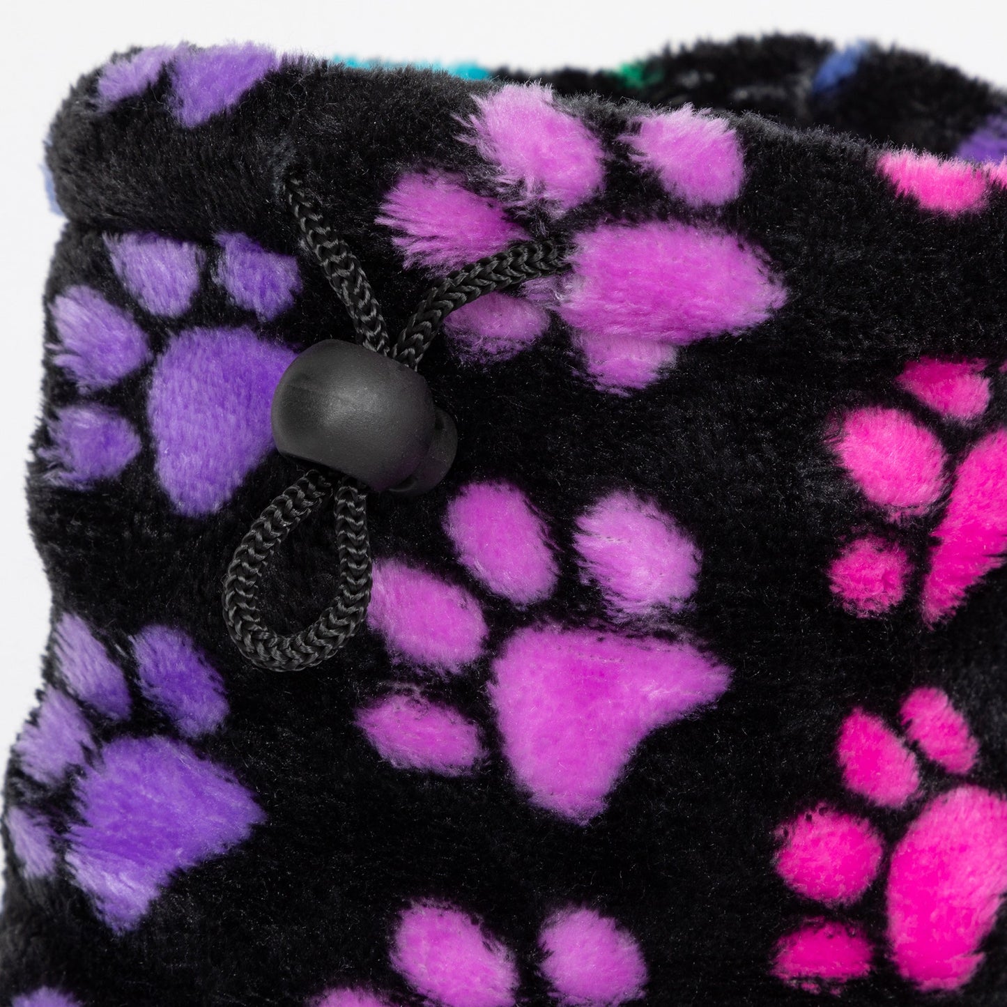 Super Cozy&trade; Deluxe Paw Non-Slip Toggle Slipper Booties