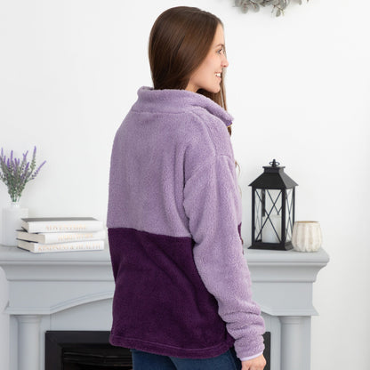 Two Tone Fleece Pullover