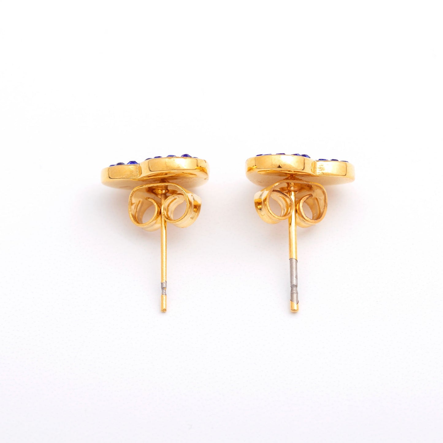 Our Hearts Are With Ukraine Gold Plated Earrings