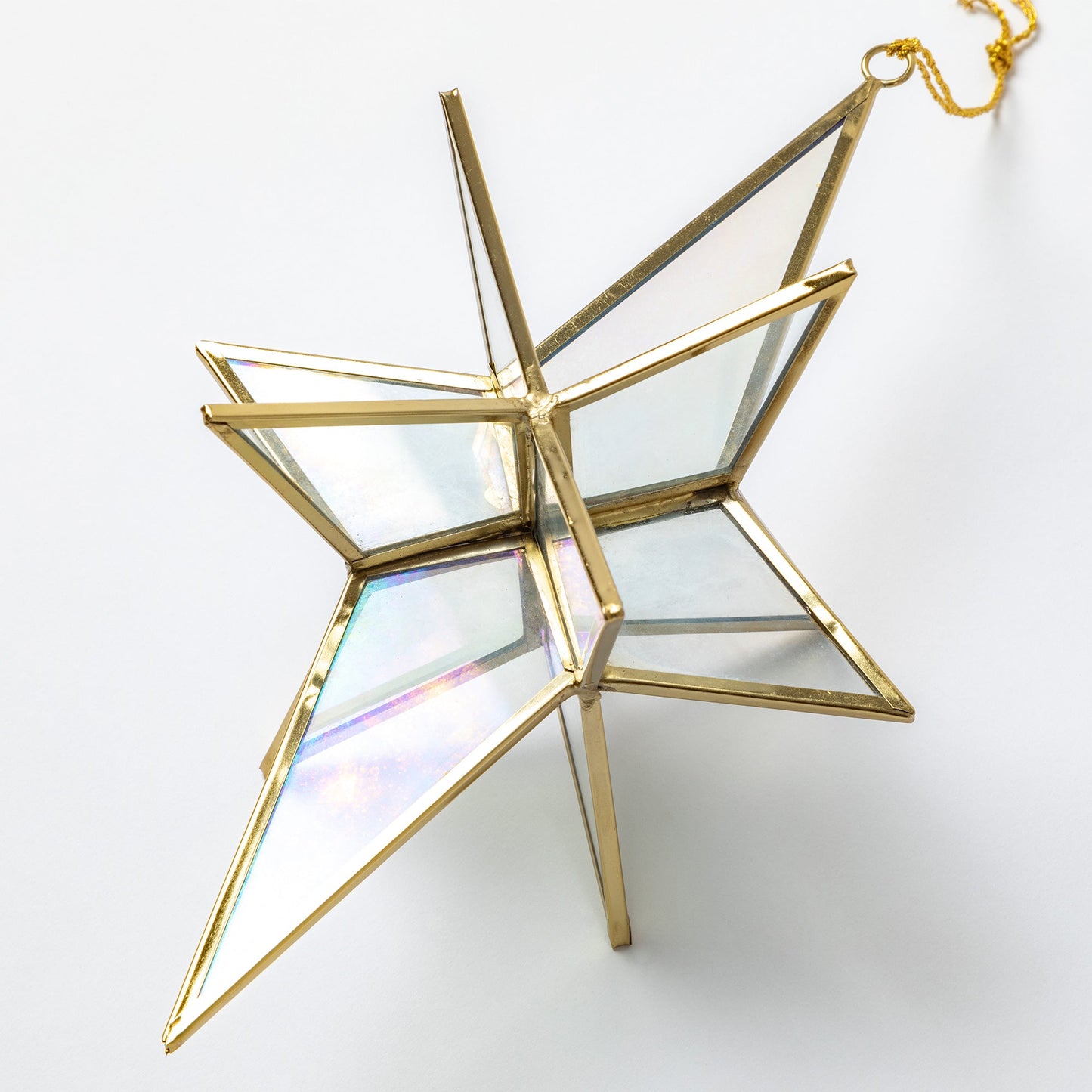 Glass Moravian Star Ornament | Fair Trade