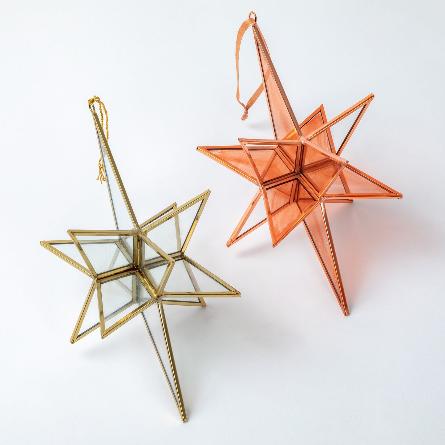 Glass Moravian Star Ornament | Fair Trade