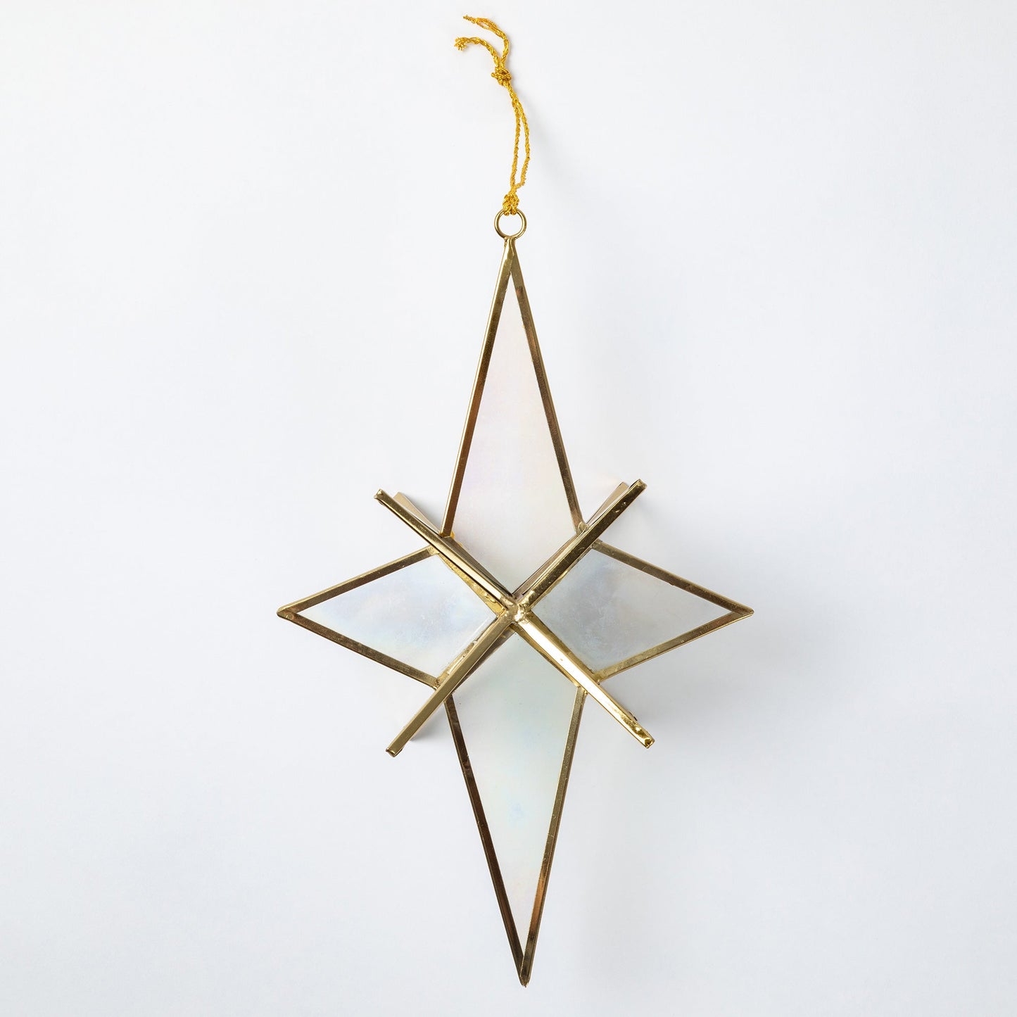 Glass Moravian Star Ornament | Fair Trade