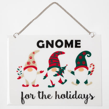 Gnome For The Holiday Outdoor Sign