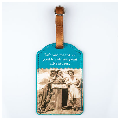 Nostalgia Lane Luggage Tag