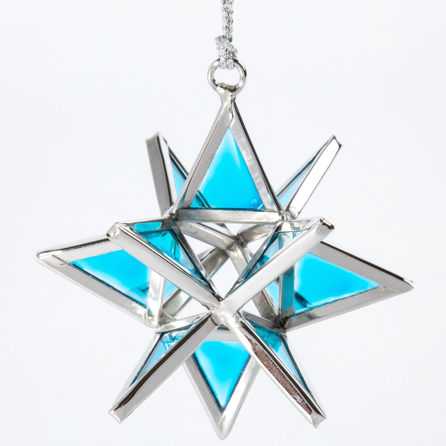 Glass Moravian Star Ornament | Fair Trade