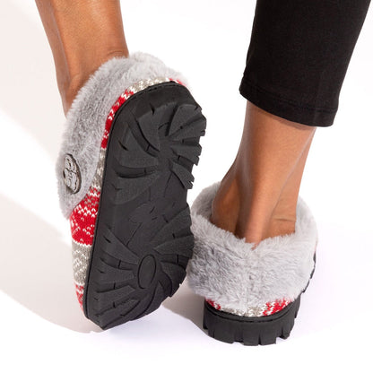 Paw Knit Clog Slippers