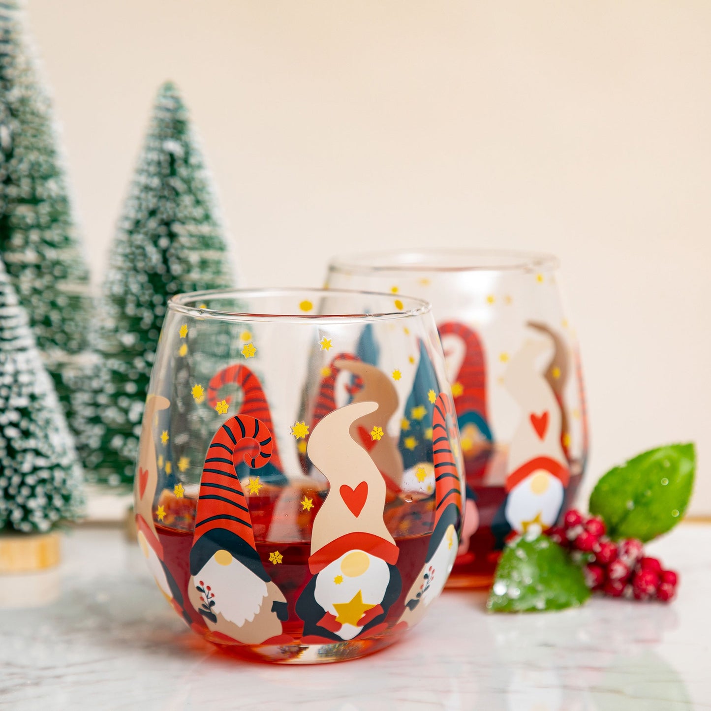 All Over Print Glasses - Set of 2