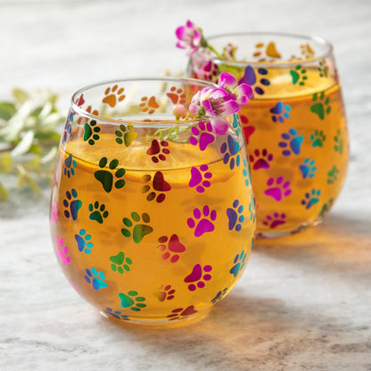 All Over Print Glasses - Set of 2