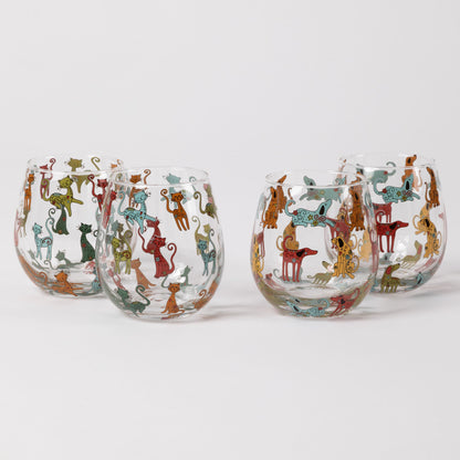 All Over Print Glasses - Set of 2