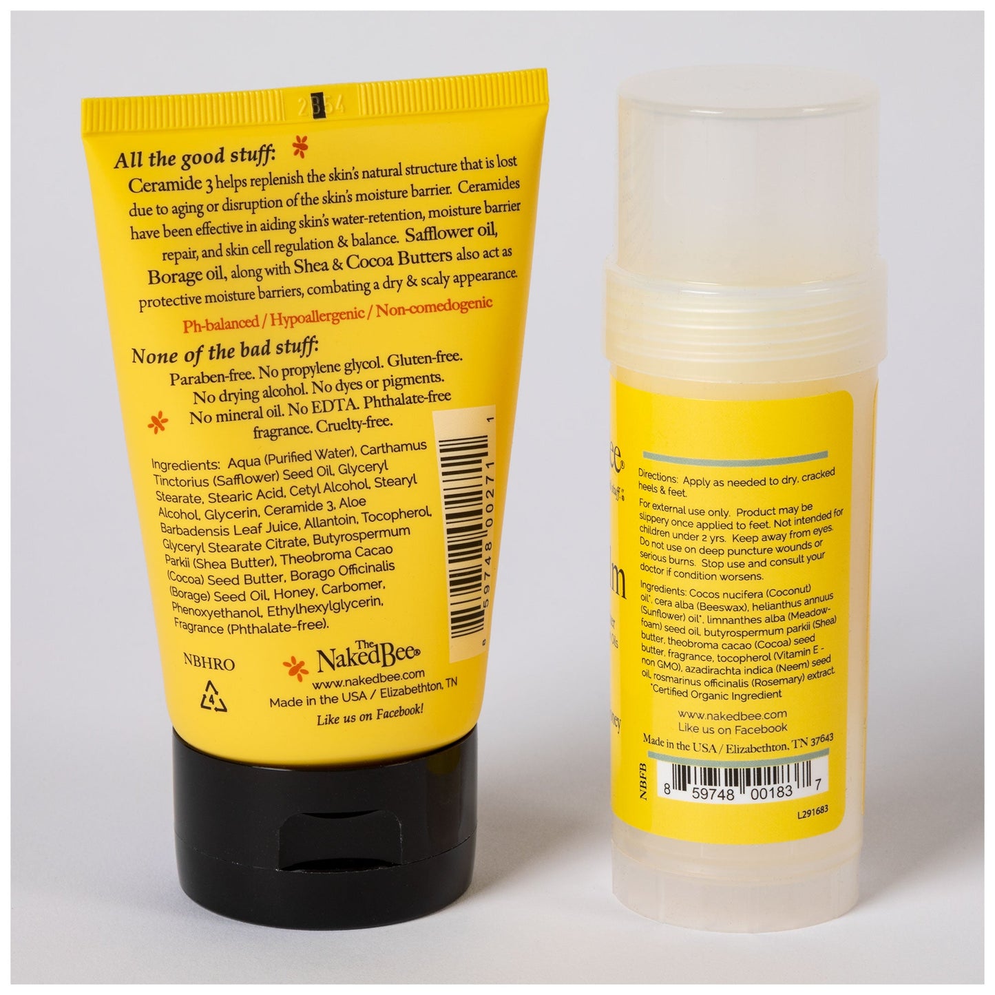 The Naked Bee&reg; Hand & Foot Repair Kit