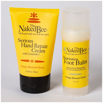 The Naked Bee&reg; Hand & Foot Repair Kit