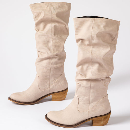 Corkys Shook Beige Tall Boots