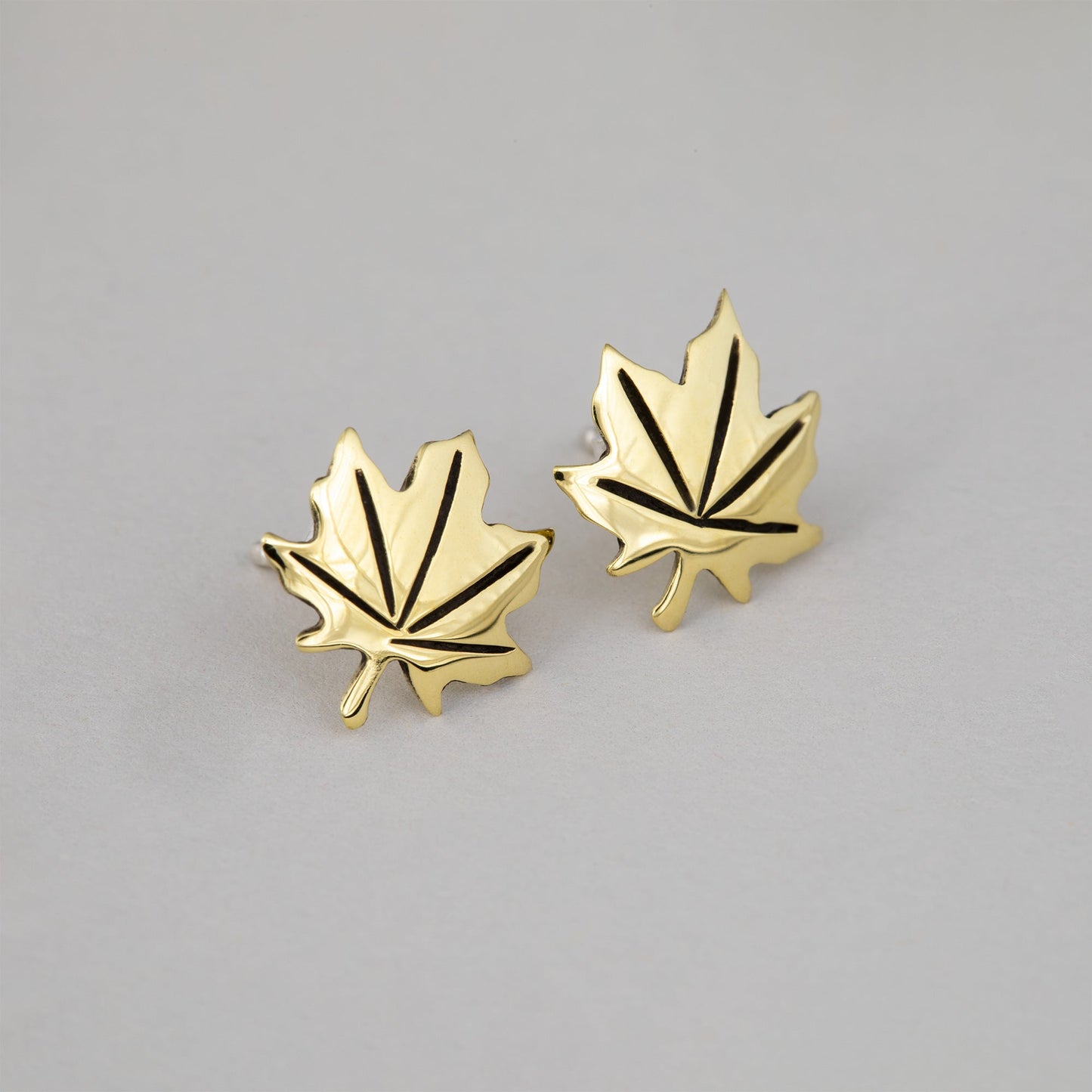 Falling Leaves Post Earrings