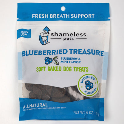 Shameless Pets Blueberried Treasure Soft Baked Dog Treats