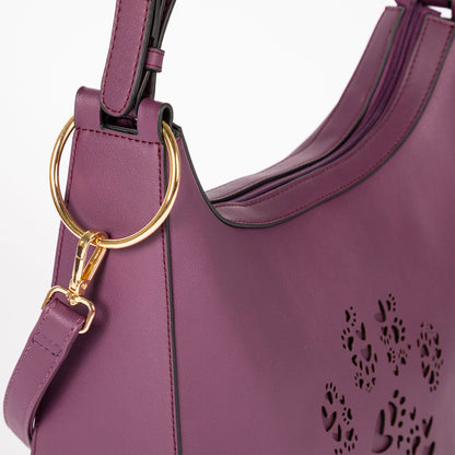 Pawfect Heart Cut-Out Handbag