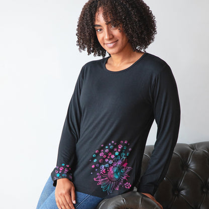 Pawsitive Energy Long Sleeve Top