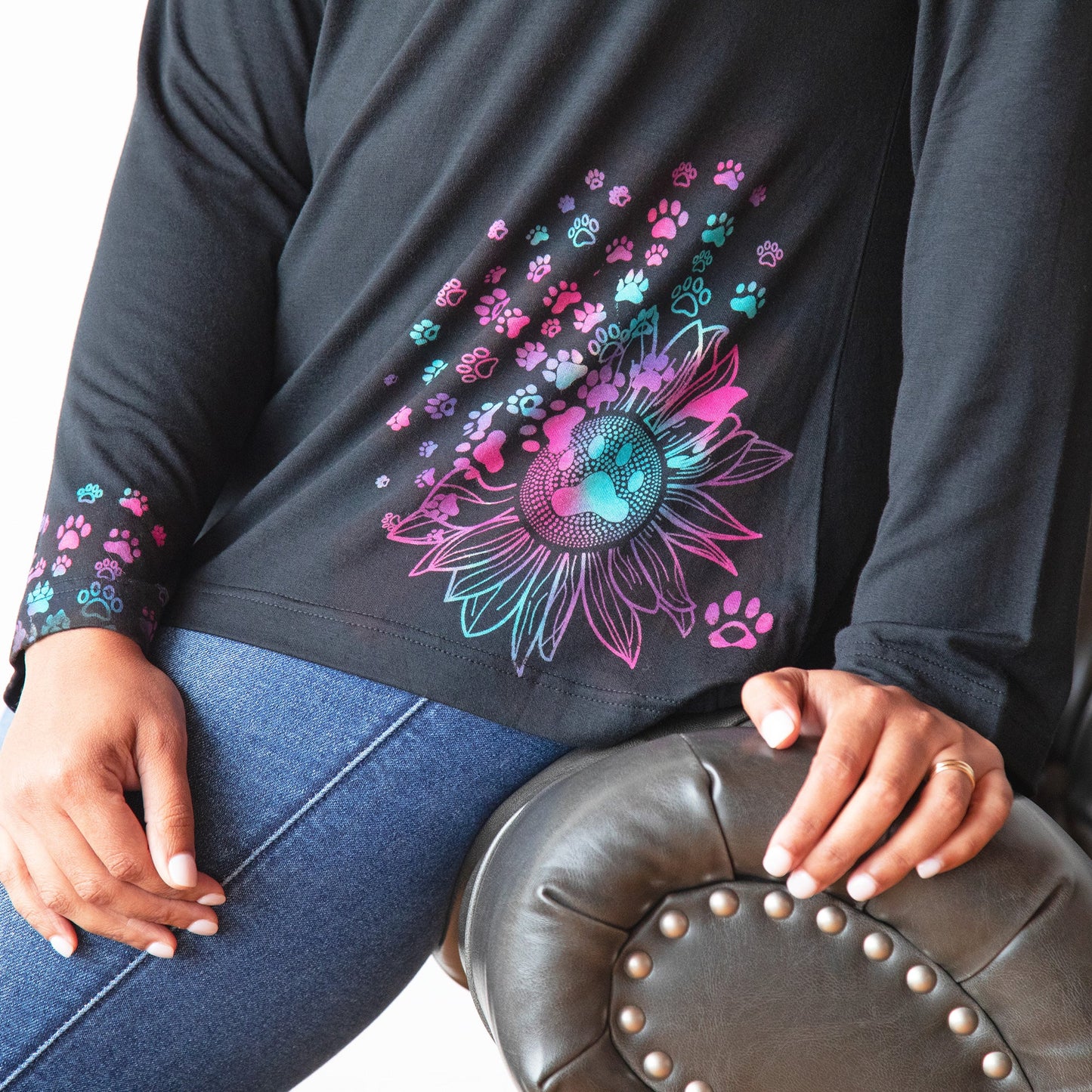 Pawsitive Energy Long Sleeve Top